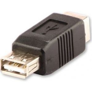 Lindy USB A/B USB B Zwart