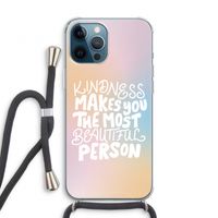 The prettiest: iPhone 12 Pro Transparant Hoesje met koord