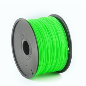 PLA plastic filament voor 3D printers, 3 mm diameter, groen