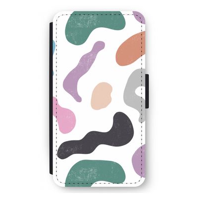 Memphis Shapes: iPhone 12 mini Flip Hoesje