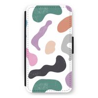 Memphis Shapes: iPhone 12 mini Flip Hoesje
