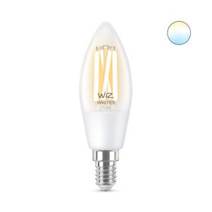 WiZ Filament doorzichtig C35 E14 ledlamp Wifi + Bluetooth protocol