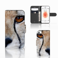 Apple iPhone 5 | 5s | SE Telefoonhoesje met Pasjes Cheetah