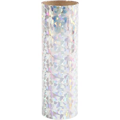 Creativ Company Deco folie, b: 15,5 cm, dikte 0,02 mm, zilver, 50 cm/ 1 rol