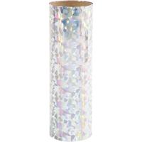 Creativ Company Deco folie, b: 15,5 cm, dikte 0,02 mm, zilver, 50 cm/ 1 rol