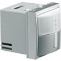Bewegingsmelder 230V Tehalit aluminium look WS051T
