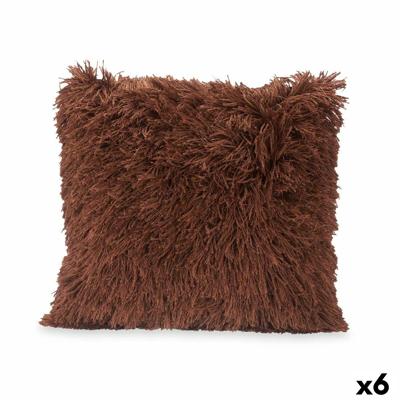 Kussen Bruin Katoen Polyester 45 x 2 x 45 cm (6 Stuks)