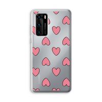 Ondersteboven verliefd: Huawei P40 Transparant Hoesje