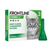 Frontline Combo Spot On Kat - Anti vlooien en tekenmiddel - 3 pip Frontline Combo Spot On Kat - Anti vlooien en tekenmiddel - 3 pip