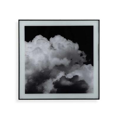 Schilderij Versa Wolken Kristal 2 x 50 x 50 cm