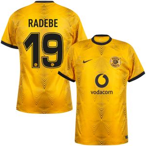 Kaizer Chiefs Shirt Thuis 2022-2023 + Radebe 19