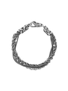 Emanuele Bicocchi bracelet à design torsadé - Argent