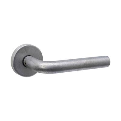 Intersteel DeurklinkLuzern rond RVS getrommeld - 0034.057002
