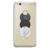 Marmeren cirkels: Huawei Ascend P10 Lite Transparant Hoesje