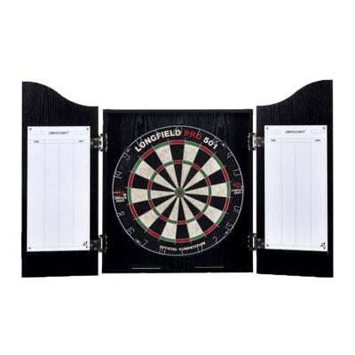 Abi Houten cnet met sisal dartbord incl. dartset