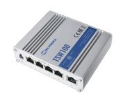 Teltonika RUTX12 draadloze router Gigabit Ethernet Dual-band (2.4 GHz / 5 GHz) 4G Zilver - thumbnail