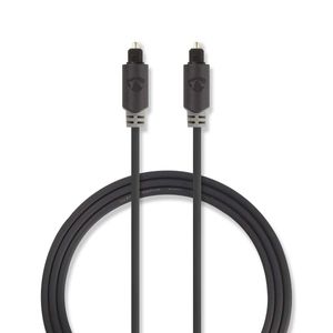 Optische Audiokabel | Toslink male - Toslink male | 1,0 m | Antraciet [CABW25000AT10]