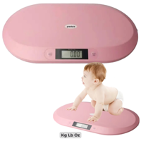 Prestara - Digitale Weegschaal Roze voor Baby's en Huisdieren - Nauwkeurig en Veilig, 20 kg Capaciteit