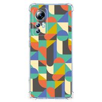 Xiaomi 12 Lite Doorzichtige Silicone Hoesje Funky Retro