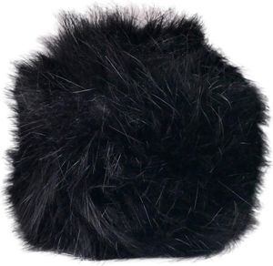 Simoni Racing Pookknophoes Fluffy Fur - Zwart SRGKFN