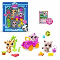 Playset Bandai Littlest Pet Shop SAFARI 8 Onderdelen