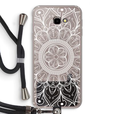 Roses Are Red: Samsung Galaxy J4 Plus Transparant Hoesje met koord