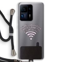 Home Is Where The Wifi Is: Xiaomi Mi Mix 4 Transparant Hoesje met koord