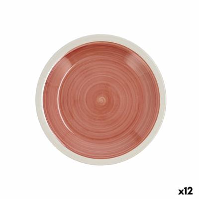 Dessertbord Quid Calypso Terra cotta Keramisch Ø 19 cm (12 Stuks)