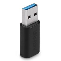 LINDY USB 3.2 Gen 1 (USB 3.0) Adapter [1x USB 3.2 Gen 1 stekker A (USB 3.0) - 1x USB-C bus] 41904