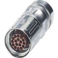 M17 kabelconnector 1618999 ST-08P1N8A8003S Zilver Phoenix Contact Inhoud: 1 stuk(s)