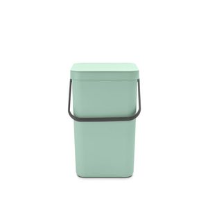 Brabantia Sort & Go afvalemmer 25 liter - Jade Green