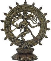 Shiva Nataraj Bronskleurig (23 cm)