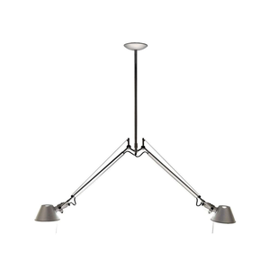 Artemide Tolomeo Due Bracci Hanglamp - Aluminium