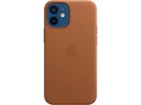 Apple MHK93ZM/A Apple Leather Case with MagSafe iPhone 12 Mini Saddle Brown