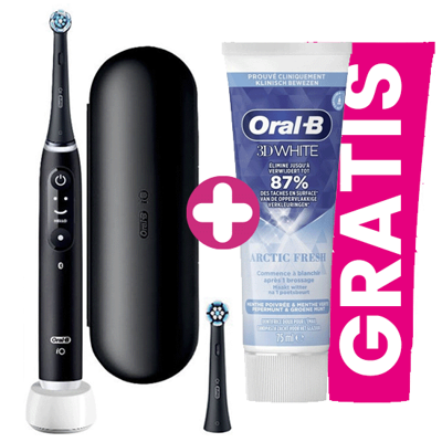 Oral-B iO Series 6N Black Lava Elektrische Tandenborstel