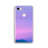 Sunset pastel: Google Pixel 3 XL Transparant Hoesje