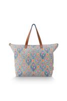 Pip Studio Pip Studio Tilda Tote Bag Large Ornamento Blue 66x20x44cm