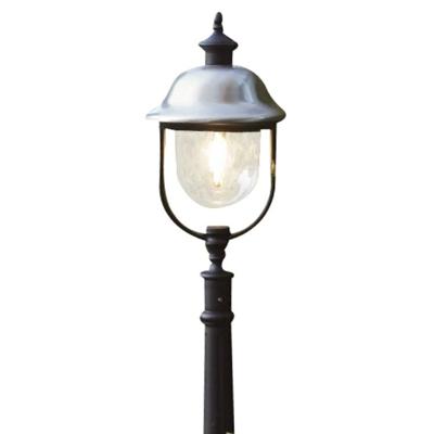 KonstSmide Staande buitenlampParma 125cm rvs met zwart - 7242-000