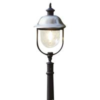KonstSmide Staande buitenlampParma 125cm rvs met zwart - 7242-000