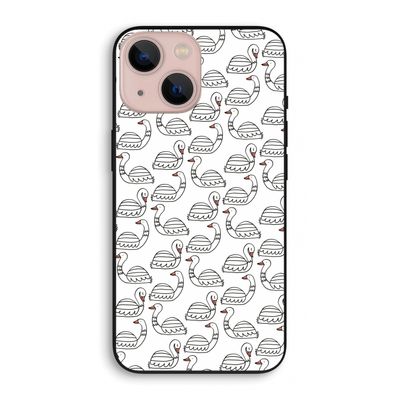 Zwanen: iPhone 13 mini Biologisch afbreekbaar hoesje