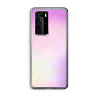 Flow mist pastel: Huawei P40 Pro Transparant Hoesje Flow mist pastel: Huawei P40 Pro Transparant Hoesje