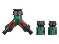 PARKSIDE Tuinslangkoppelingen (2-wegventiel)