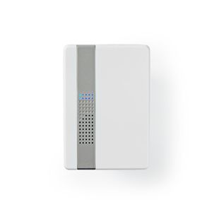 Nedis Draadloze Deurbelsetvoeding | 80 dB | 300 m | IP44 | Wit | 1 stuks - DOORB223CWT DOORB223CWT