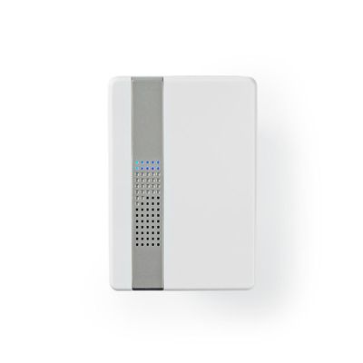 Nedis Draadloze Deurbelsetvoeding | 80 dB | 300 m | IP44 | Wit | 1 stuks - DOORB223CWT DOORB223CWT
