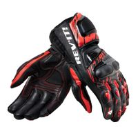 REV'IT! Quantum 2 Gloves, Race motorhandschoenen, Fluorood Zwart - thumbnail