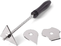 wagner paint scraper handle 3 blades 2374192 - thumbnail