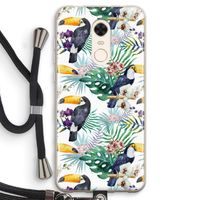 Tukans: Xiaomi Redmi 5 Transparant Hoesje met koord