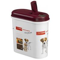 Sunware huisdieren voedsel/voercontainer - grote bus - kunststof - 2.2 liter - strooidoos   -