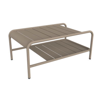 Fermob Luxembourg tuintafel laag 90x55 cm Nutmeg
