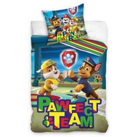 Disney Paw Patrol dekbedovertrek - Katoen - 1-persoons (140x200 cm + 1 sloop) - Multi - thumbnail